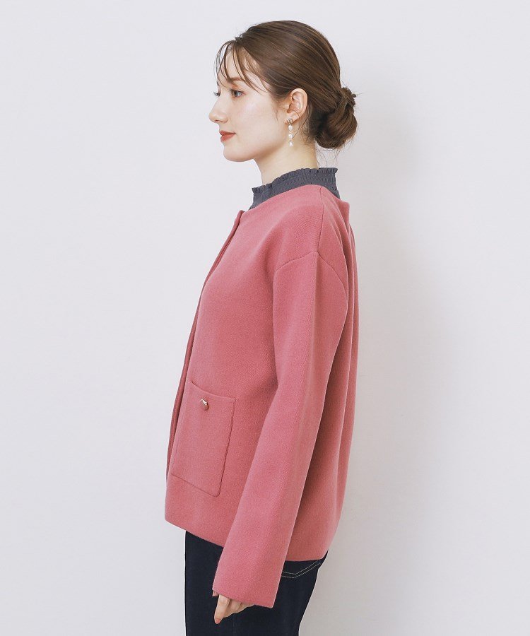 index｜ダブルフェイスコーディガン【洗濯機OK】 | Rakuten Fashion