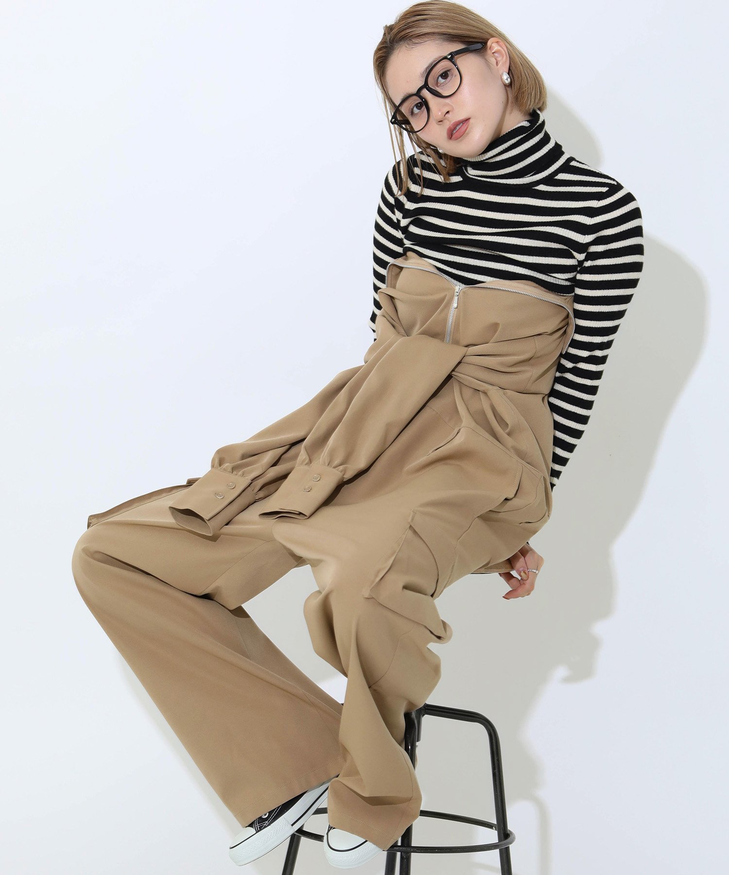 Gready Brilliant｜Re Fiina Fジップジャンプスーツ | Rakuten