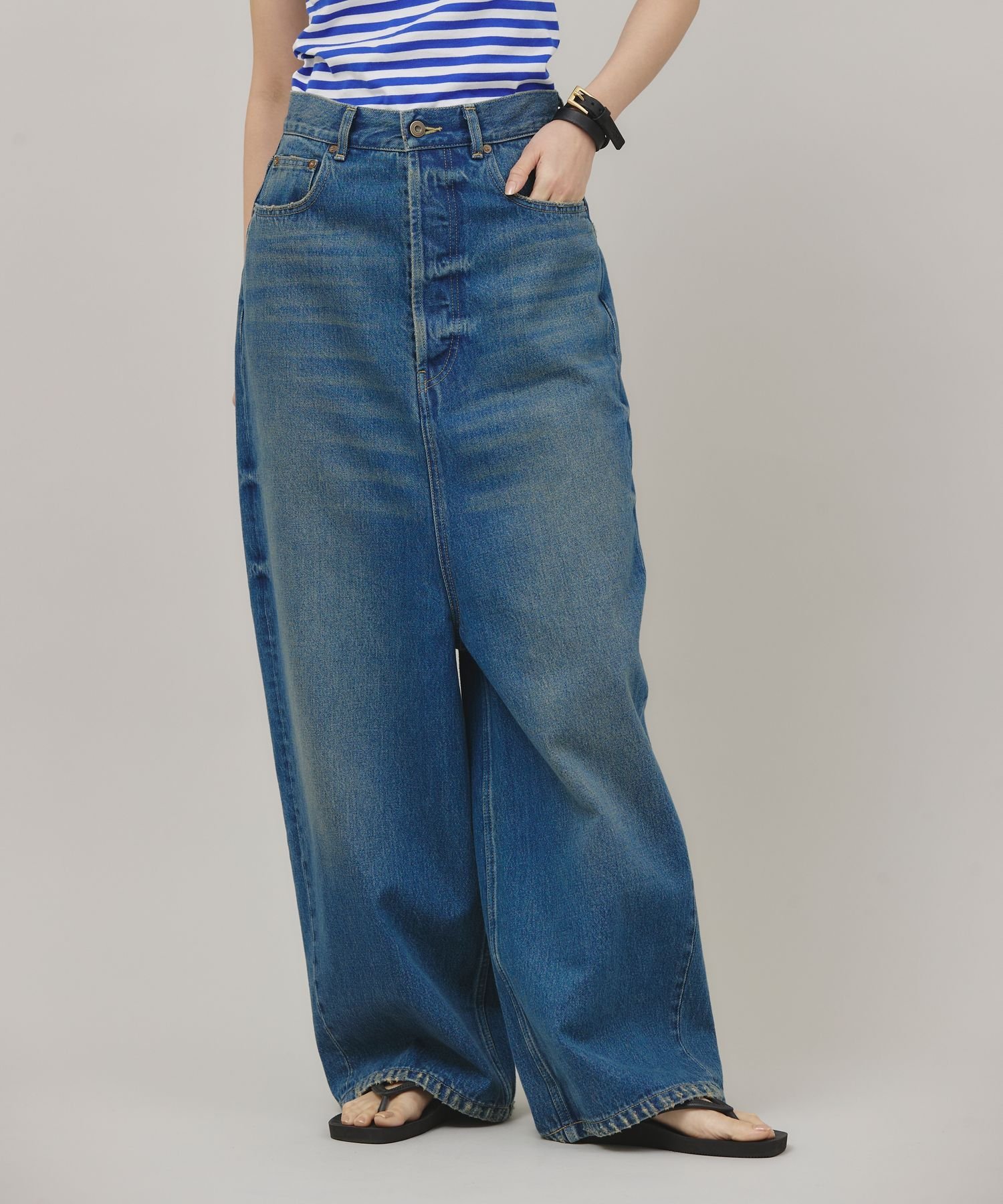 【美品✨】Curensology 〈&RC〉ワイドルーズデニムパンツ Curensology｜<&RC>ワイドルーズデニムパンツ | Rakuten Fashion(楽天