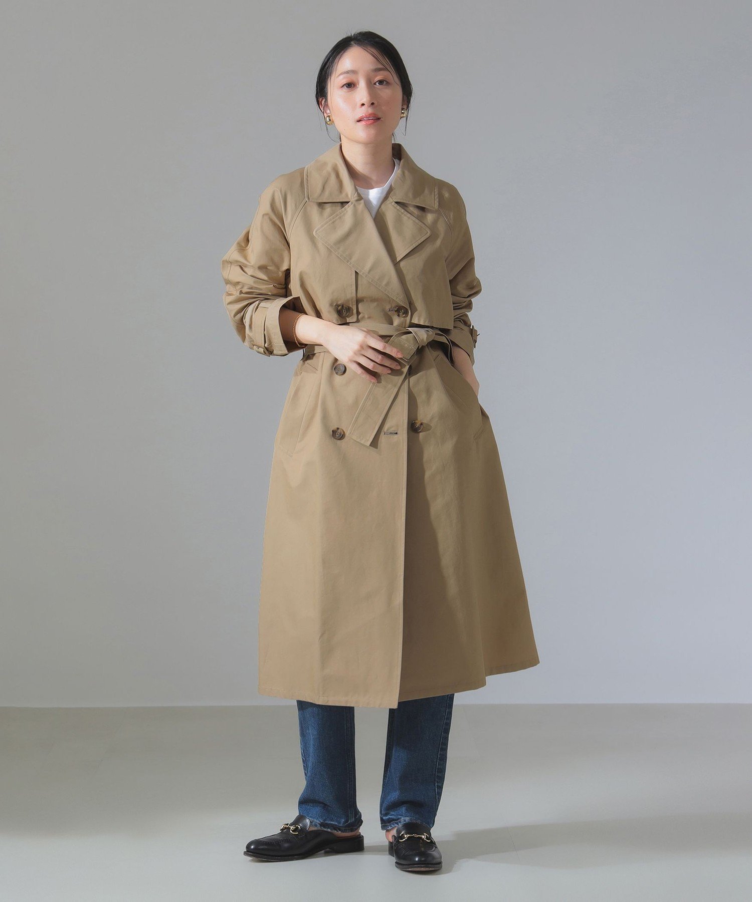 Demi-Luxe BEAMS｜【ロングセラー】ライト トレンチコート ライト