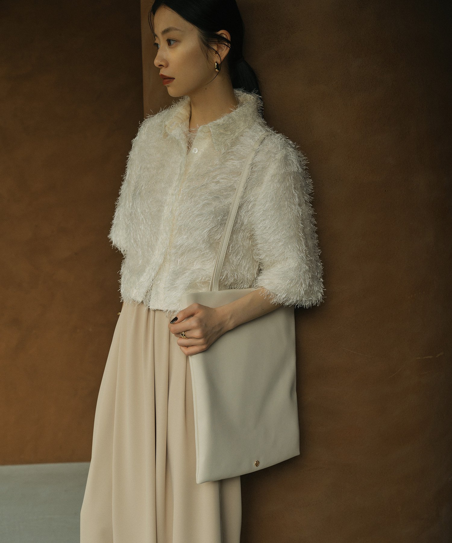 anuans｜シャギージャガードシャツ | Rakuten Fashion(楽天