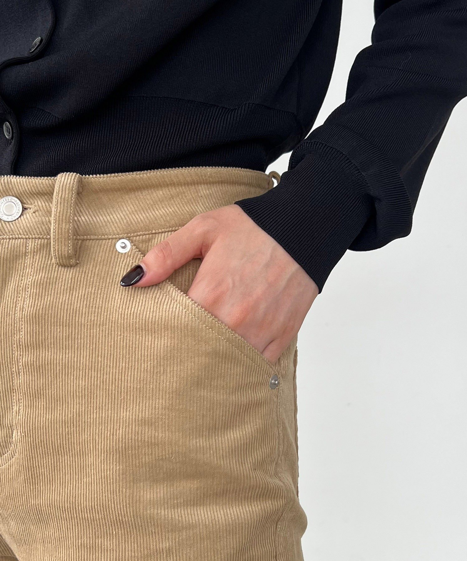 CAPRICIEUX LE'MAGE｜【新色/レイヤード対応】コーデュロイフレア