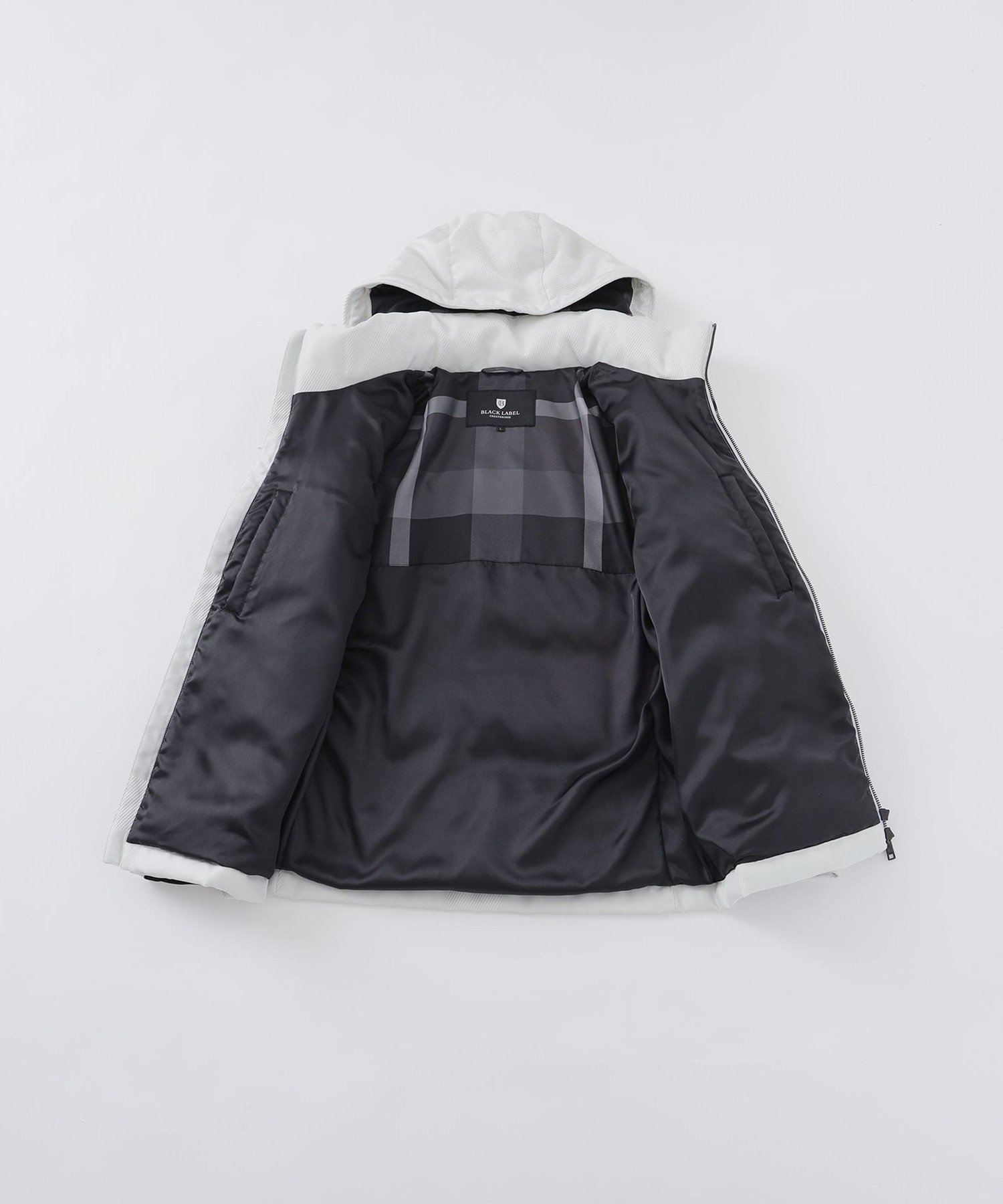 BLUE LABEL / BLACK LABEL CRESTBRIDGE｜シャドーチェックカルゼダウン