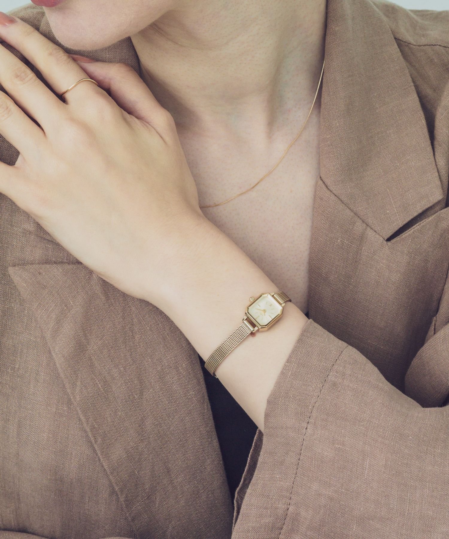 ete｜ウォッチ オクタゴンフェイス ダイヤモンド | Rakuten Fashion