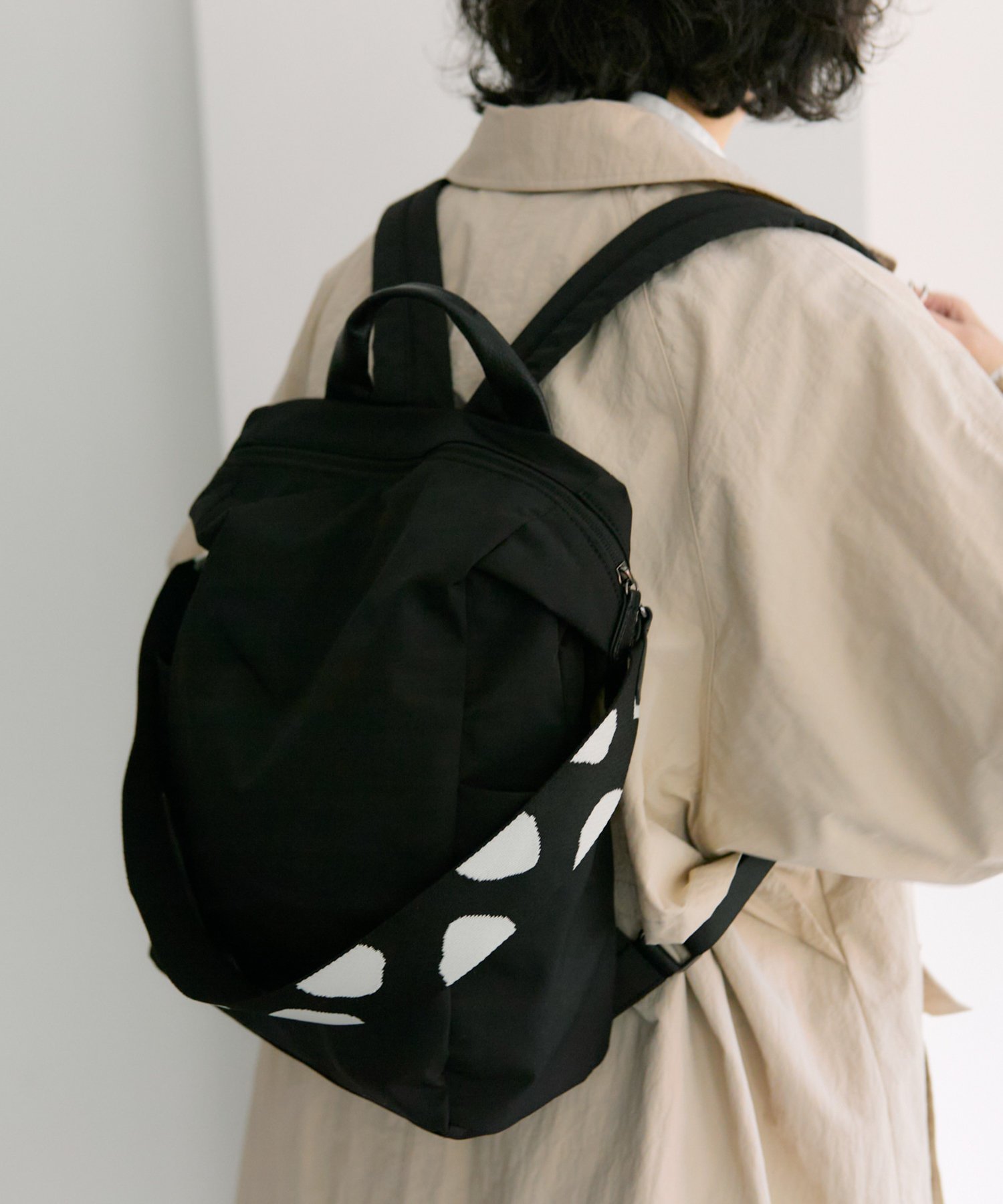 ear PAPILLONNER｜柄ワイドテープリュック&ショルダーバッグ | Rakuten