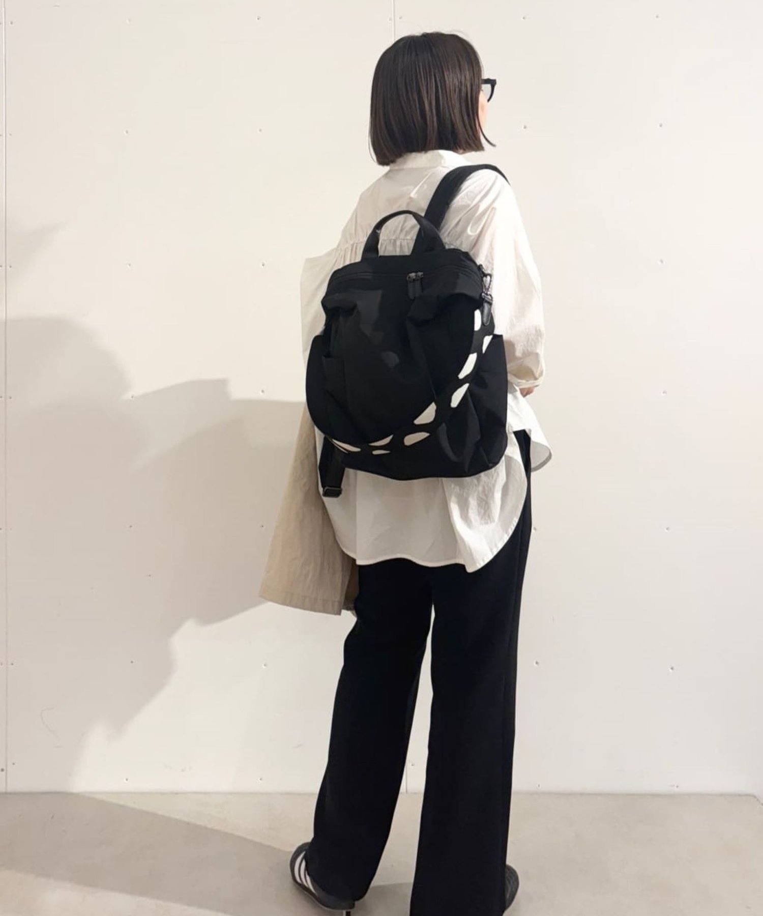 ear PAPILLONNER｜柄ワイドテープリュック&ショルダーバッグ | Rakuten