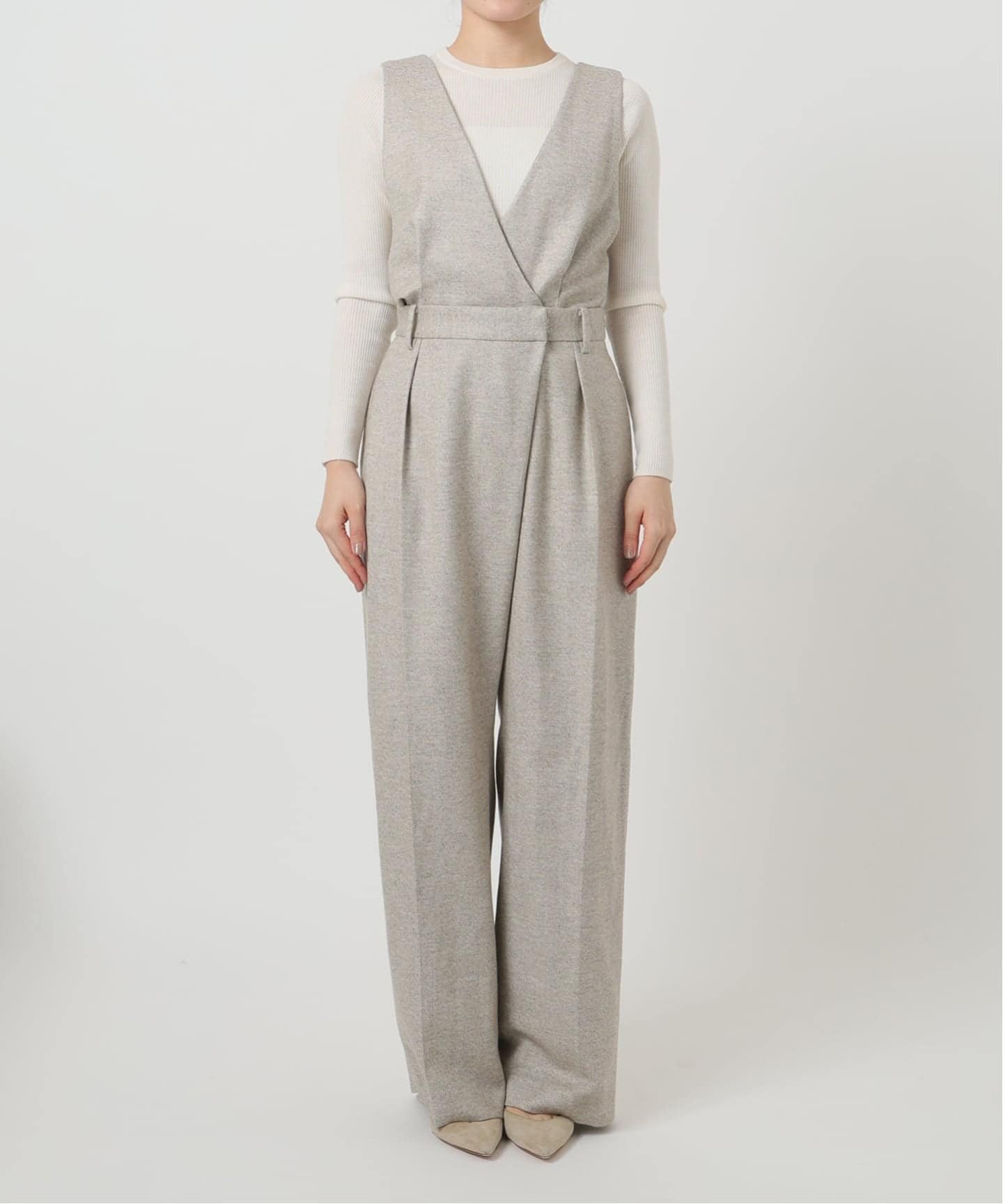 NOBLE｜《WEB・有楽町店限定追加》3wayラメツイードオールインワン