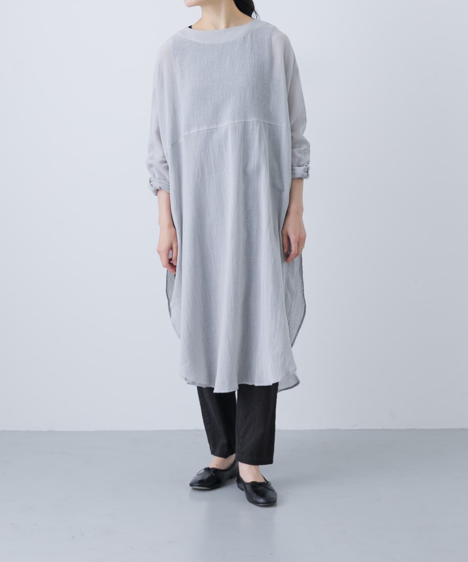 かぐれ｜ガーゼロングチュニック | Rakuten Fashion(楽天ファッション