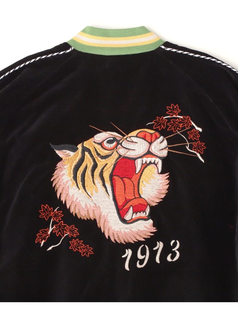 楽天市場】Schott SOUVENIR JACKET/スーベニアスカジャン 顔虎