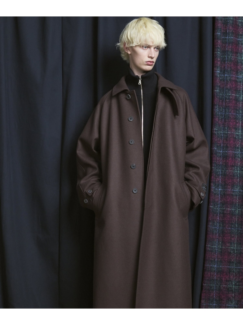 楽天市場】MAISON SPECIAL Super140s Prime-Over Melton Balmachan