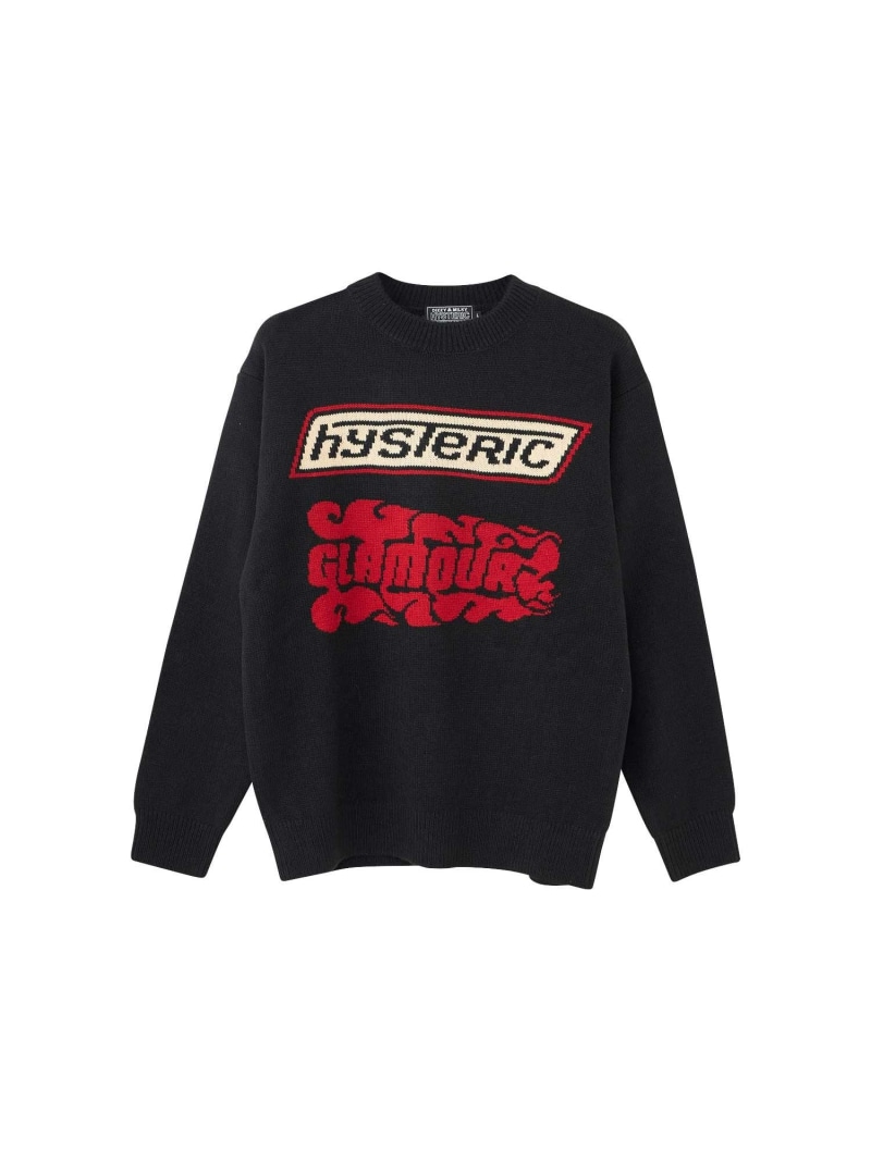 楽天市場】HYSTERIC GLAMOUR HG COMBO編込 セーター ヒステリック