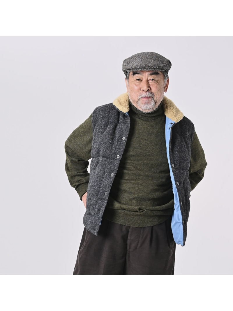 楽天市場】45R シェットランドニット*ナイロンの908ベスト フォーティ