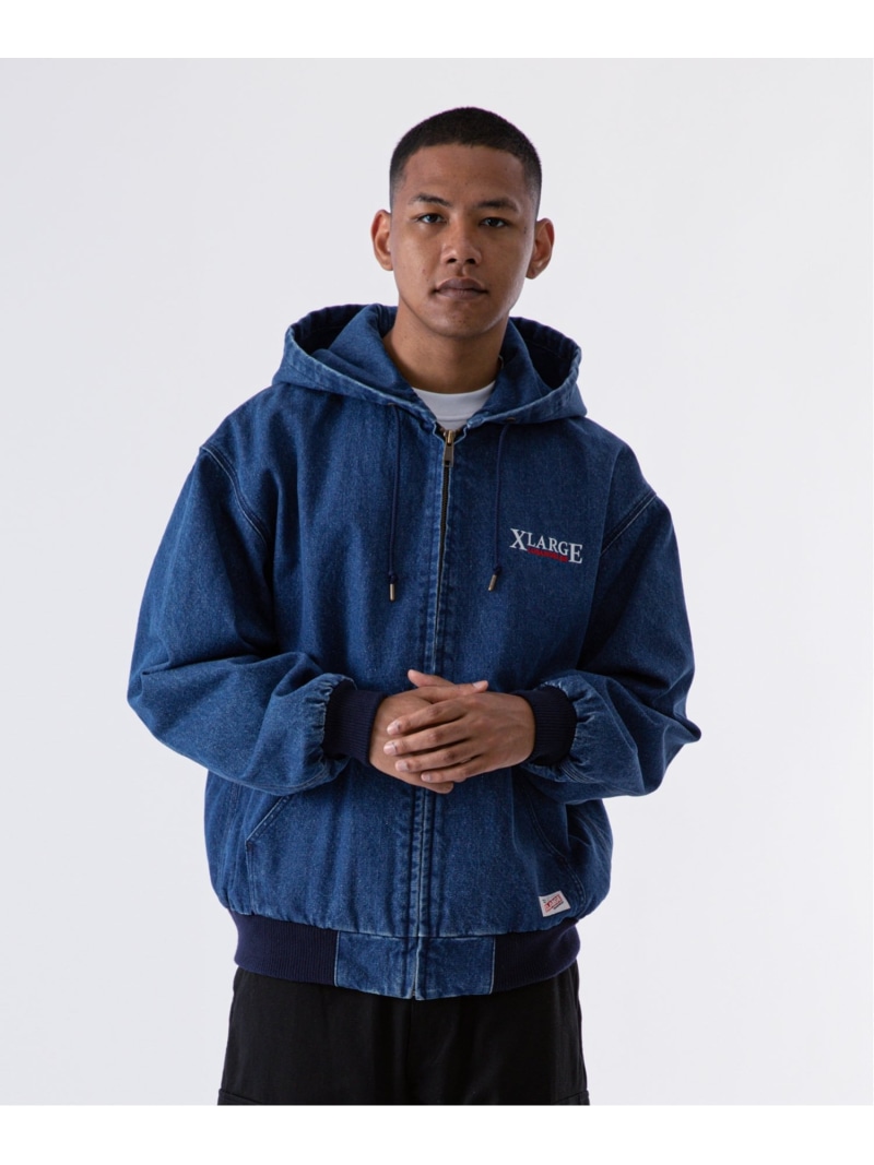 楽天市場】【SALE／50%OFF】XLARGE HOODED DENIM WORK JACKET