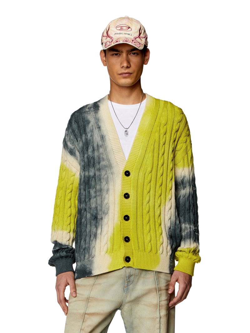 楽天市場】【SALE／52%OFF】DIESEL メンズ ニット カーディガン K