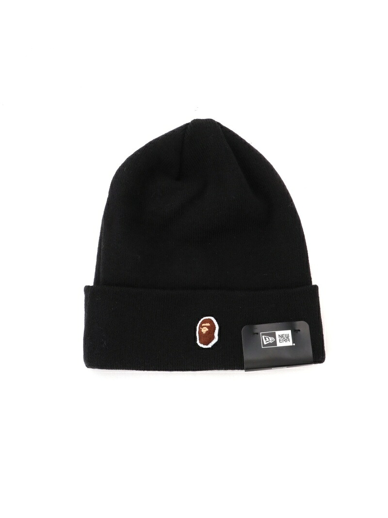 楽天市場】A BATHING APE APE HEAD ONE POINT NEW ERA KNIT CAP M ア