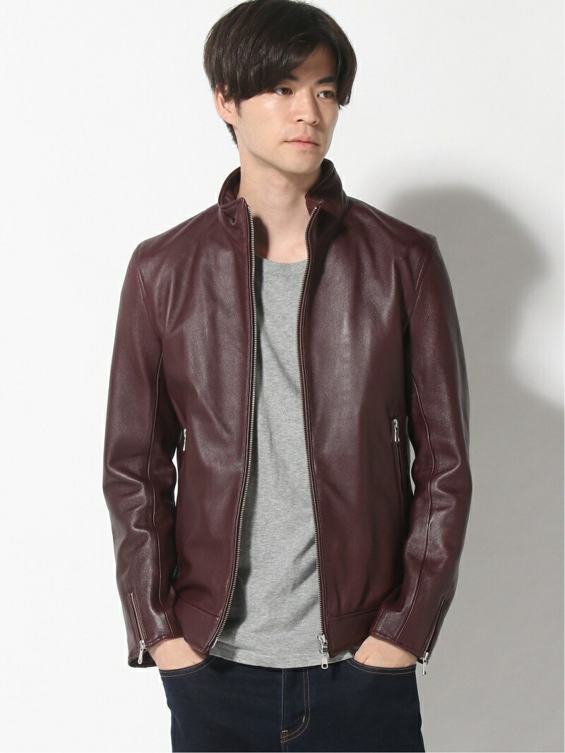 楽天市場】【SALE／32%OFF】TETE HOMME (M)ラムレザーシングル