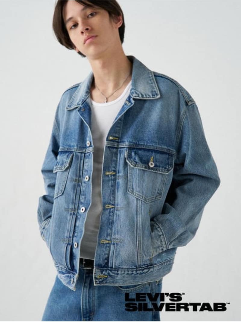 楽天市場】【SALE／70%OFF】Levi's SILVERTAB(TM) ALL-IN トラッカー