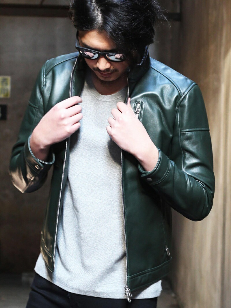 楽天市場】【SALE／50%OFF】RATTLE TRAP シングルライダースレザー