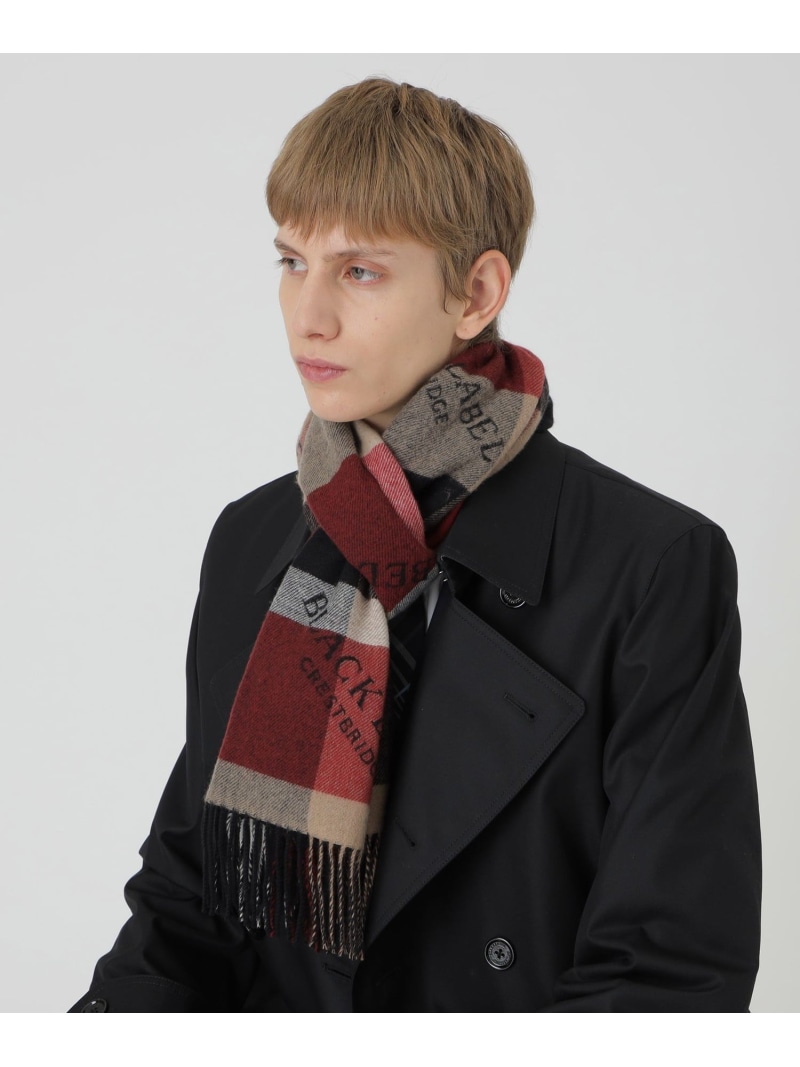 楽天市場】カシミア マフラー（ブランドブラックレーベルクレスト