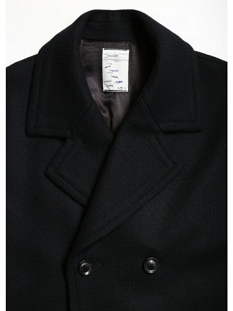 楽天市場】SHAREEF CASHMERE MELTON LONG COAT シャリーフ ジャケット