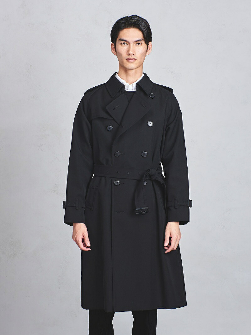 サメオ 新品ユナイテッドアローズ黒トレンチコートL 楽天市場】【SALE