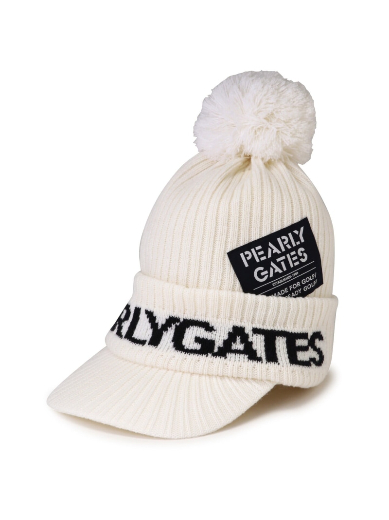 楽天市場】PEARLY GATES 梵天&つば付きニットキャップ (UNISEX