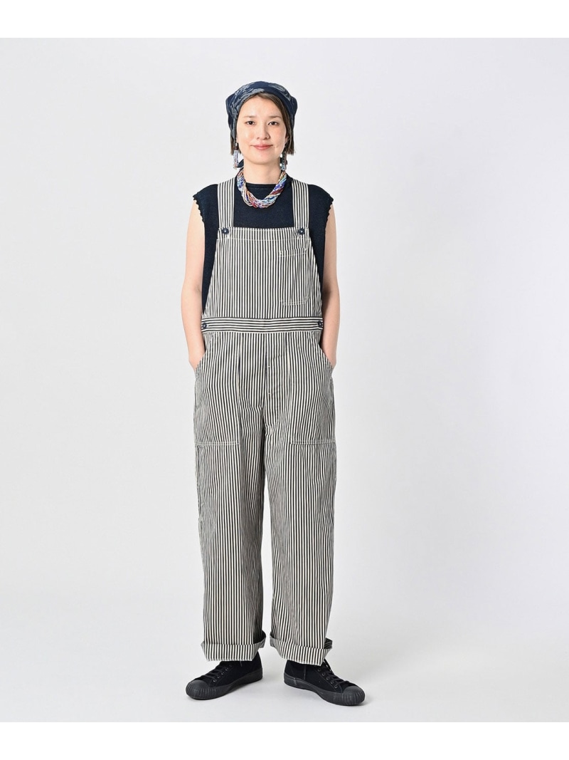 楽天市場】45R モンプデニムの908オーバーオール(濃) フォーティ