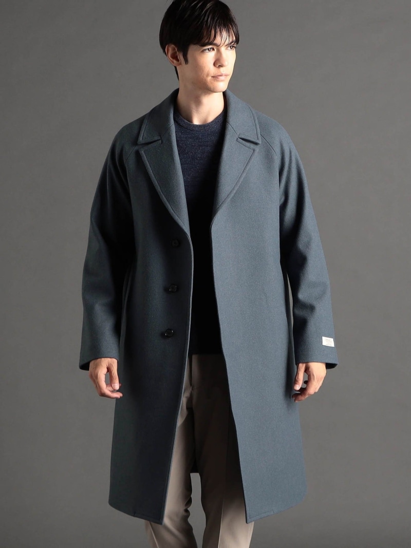 楽天市場】nobiliaウールメルトン チェスターコートの通販