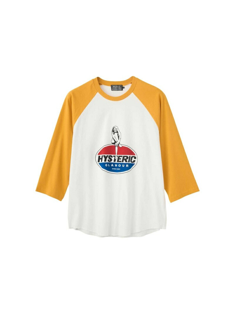 希少ヒステリックグラマー ヒスガール ラグラン 七分袖Tシャツ 即