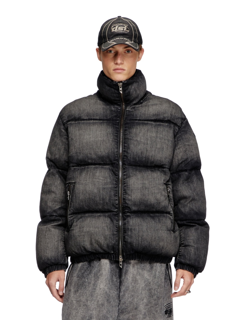 新品大特価✌️DIESEL W-MONS-Aダウンジャケット 50サイズ 市場最安 楽天