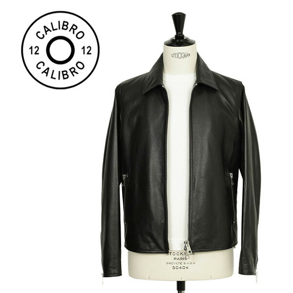 楽天市場】CALIBRO 12 カリブロ 12 ブルゾン レザー ラム シングル