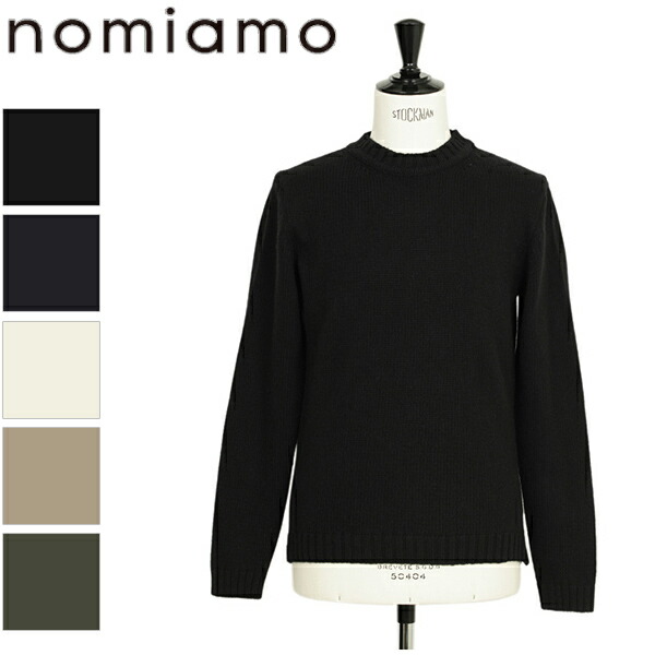 楽天市場】nomiamo ノミアモ ニット クルーネック 長袖 プルオーバー