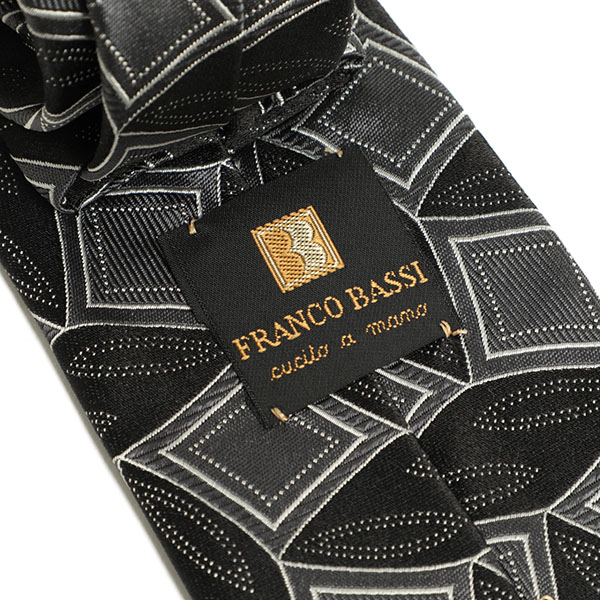 楽天市場】フランコバッシ franco bassi ネクタイ 小紋柄 シルク 総柄