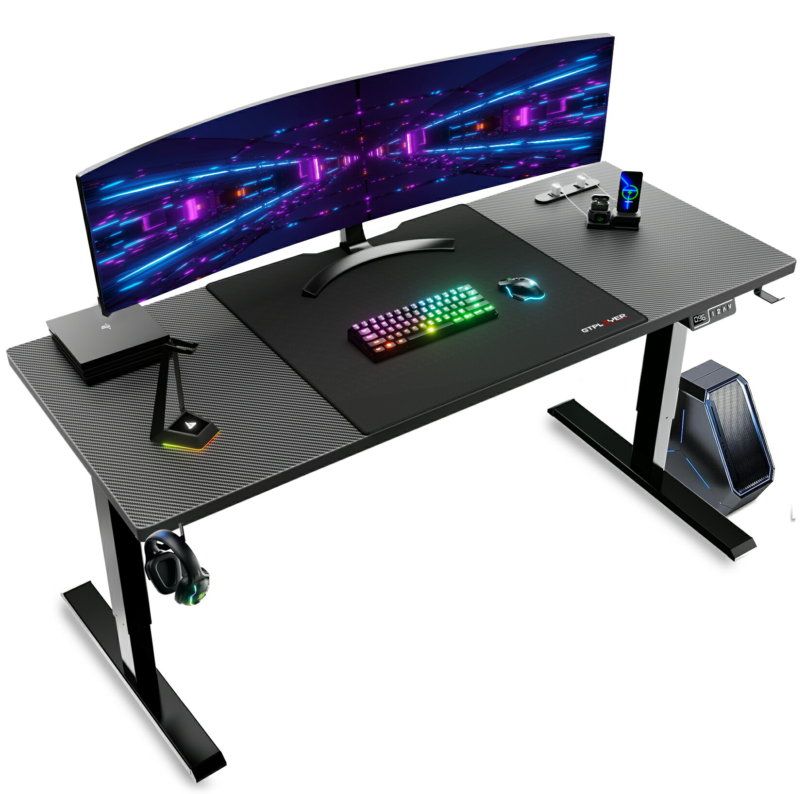 楽天市場】【見逃し厳禁！驚きの激安価格】GTPLAYER 昇降デスク 電動