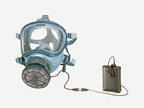 楽天市場】アスベスト除去対応 全面形電動ファン付き呼吸用マスク