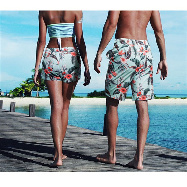 楽天市場】水陸両 サーフパンツ メンズ 水着 カップル レディース 海