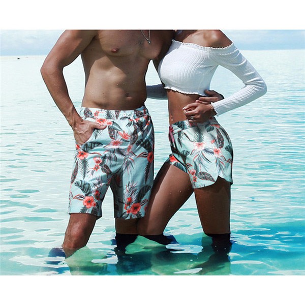 楽天市場】水陸両 サーフパンツ メンズ 水着 カップル レディース 海