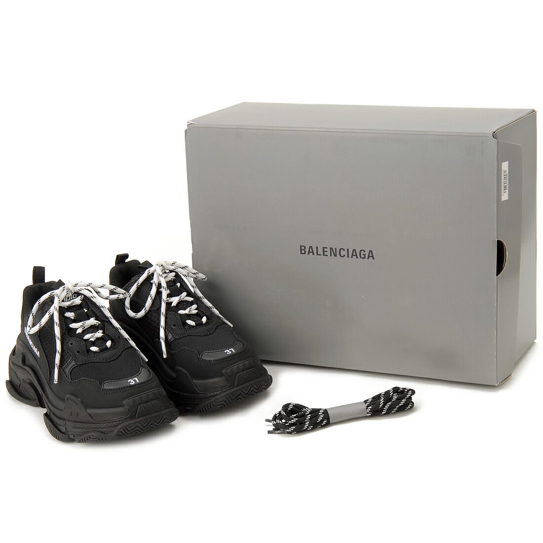 楽天市場】訳あり 箱潰れ BALENCIAGA バレンシアガ スニーカー JP25cm