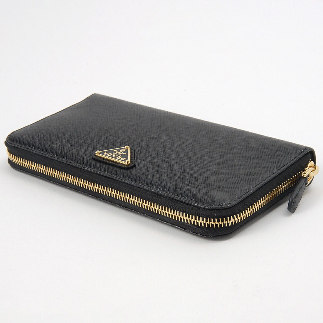 楽天市場】ボーナスポイントセール プラダ PRADA ラウンドファスナー長