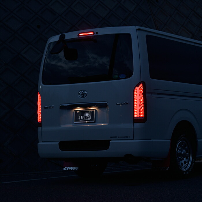 楽天市場】200系 ハイエース ユーロビーム LED テールランプ クリア