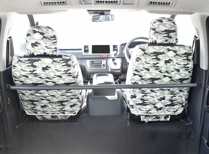 楽天市場】200系 ハイエース バン ワイド用 セパレート バー 仕切り棒