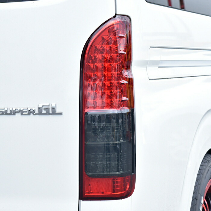 楽天市場】200系 ハイエース 4型以降 純正ルック LED テールランプ