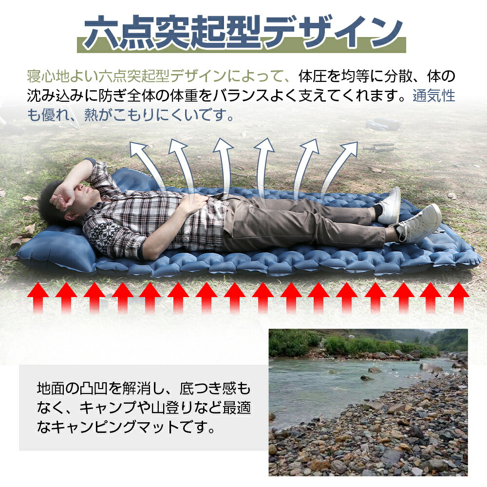 楽天市場】【在庫限り×エントリーP5倍】エアーマット【約10CM厚さ