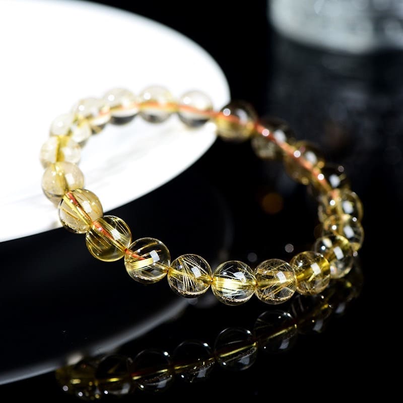 楽天市場】5Aランク 最強な金運石 ルチルクォーツ タイチンルチル