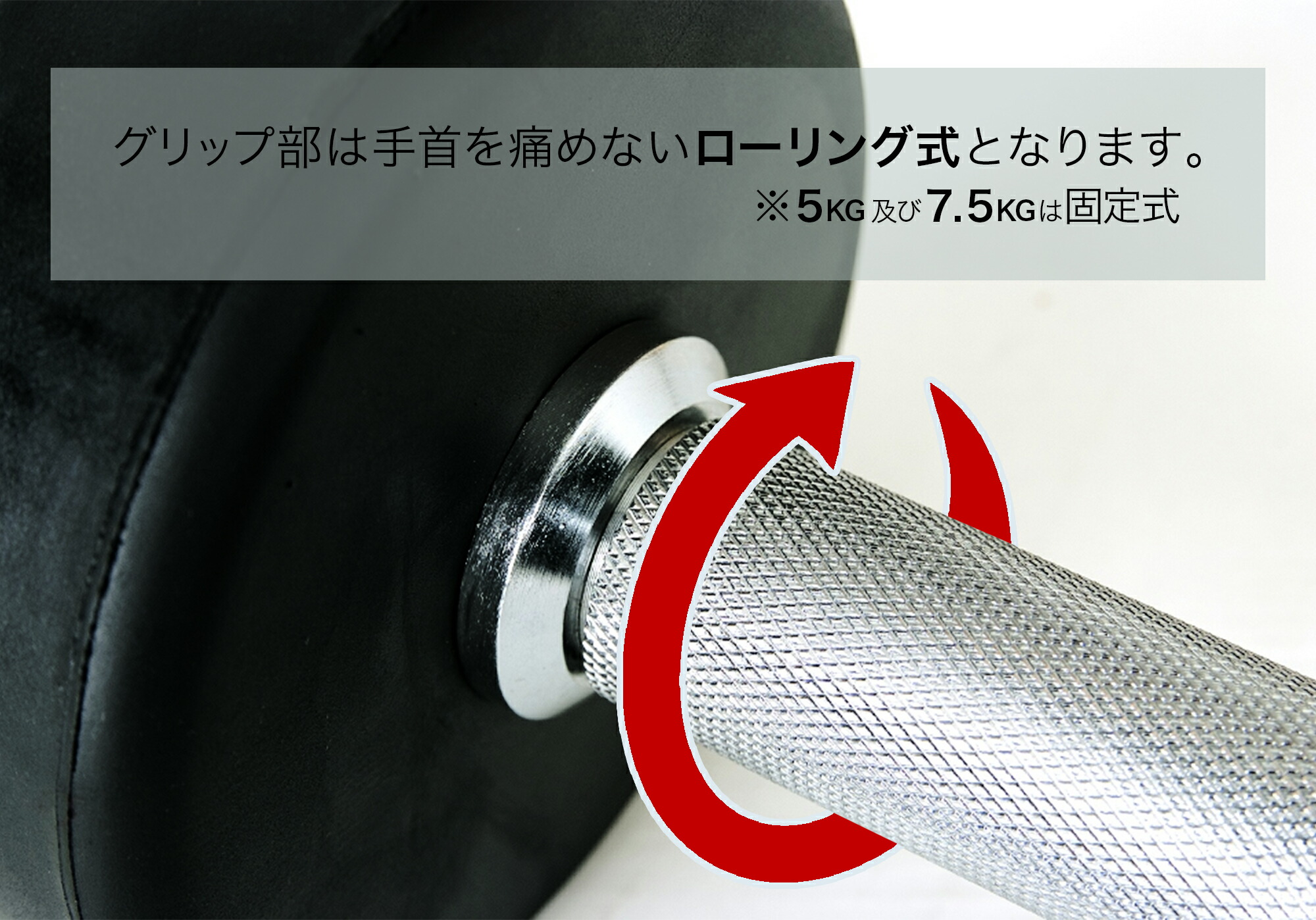 楽天市場】IROTEC（アイロテック）ジムダンベル12KG（オールラバー