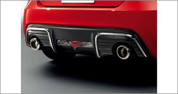 楽天市場】『86』 純正 ZN6 リヤバンパーガーニッシュ タイプA パーツ