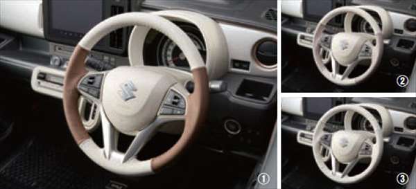 楽天市場】『ワゴンR スマイル』 純正 MX91 MX81 本革ステアリング