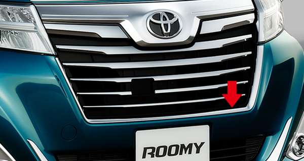 楽天市場】『ルーミー』 純正 M900A M910A グリルガーニッシュ（メッキ