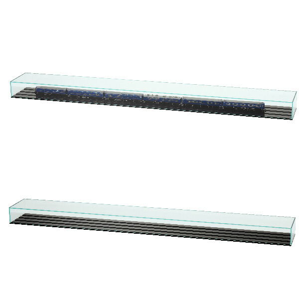 楽天市場】アクリル Nゲージ用展示ケース 台座付き W1000 H60 透明