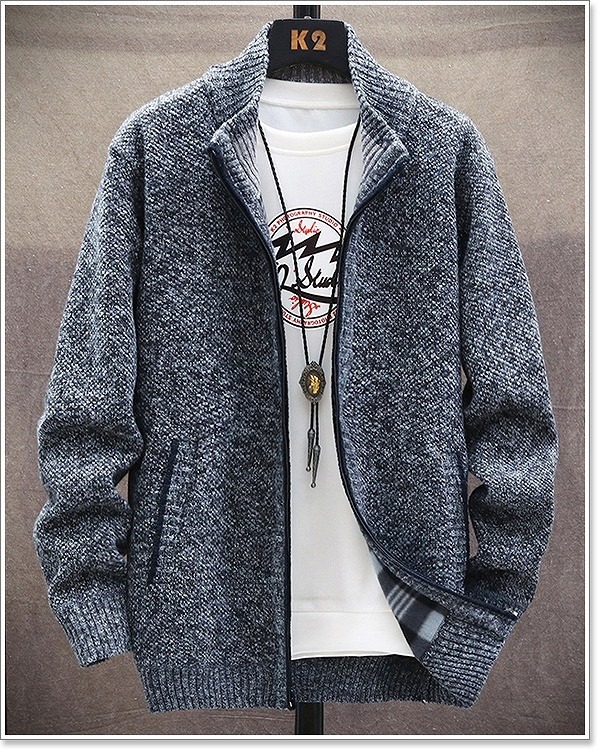 楽天市場】【楽天ランキング受賞】カーディガン メンズ ジップ